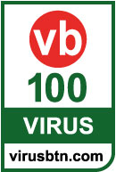 Virus Bulletin 100 Award, August 2022